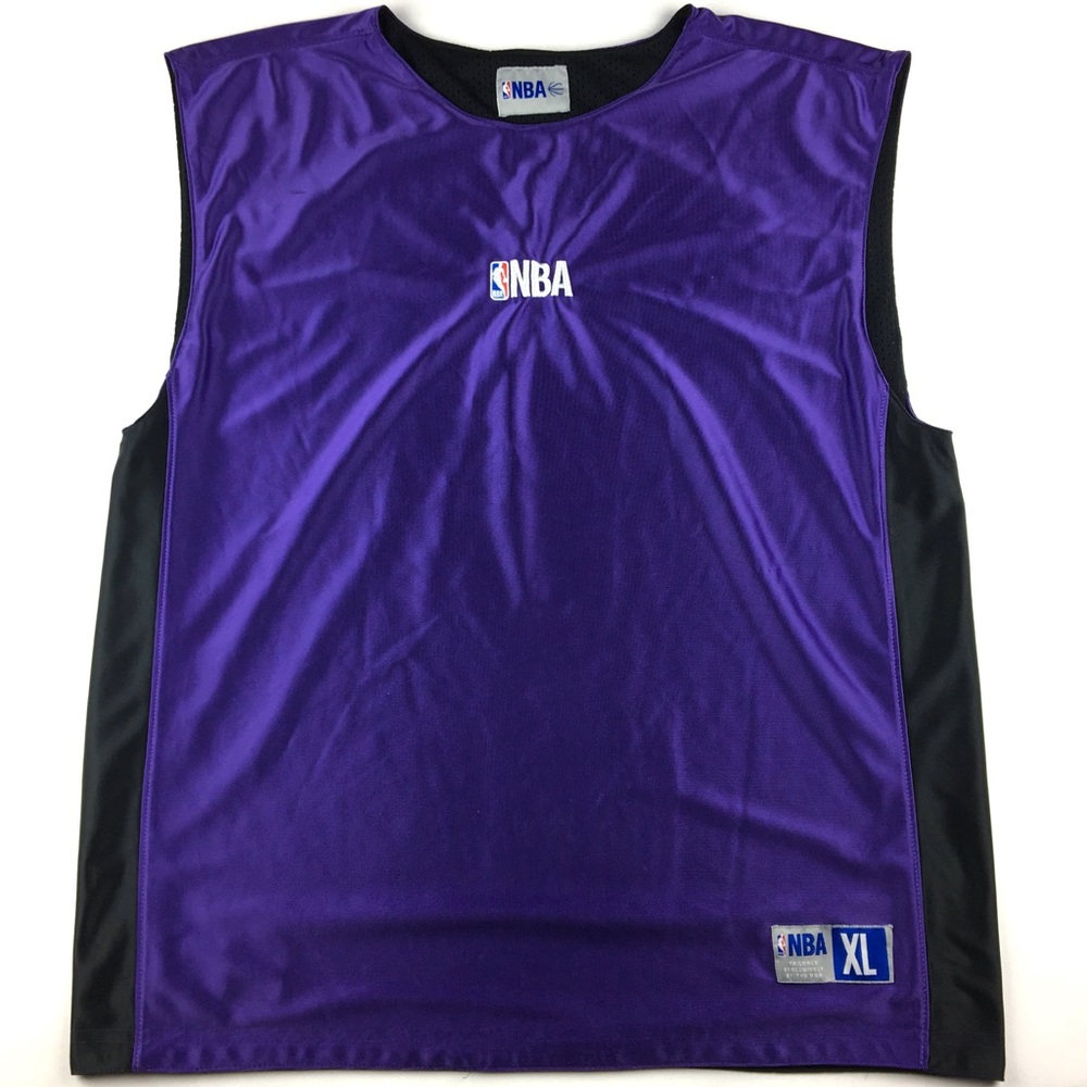 VTG NBA Black/Purple Reversible Practice Jersey